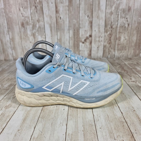 New Balance 680 Fresh Foam Running Shoes Cushioned‎ Athletic Blue Size 8 - Picture 1 of 8